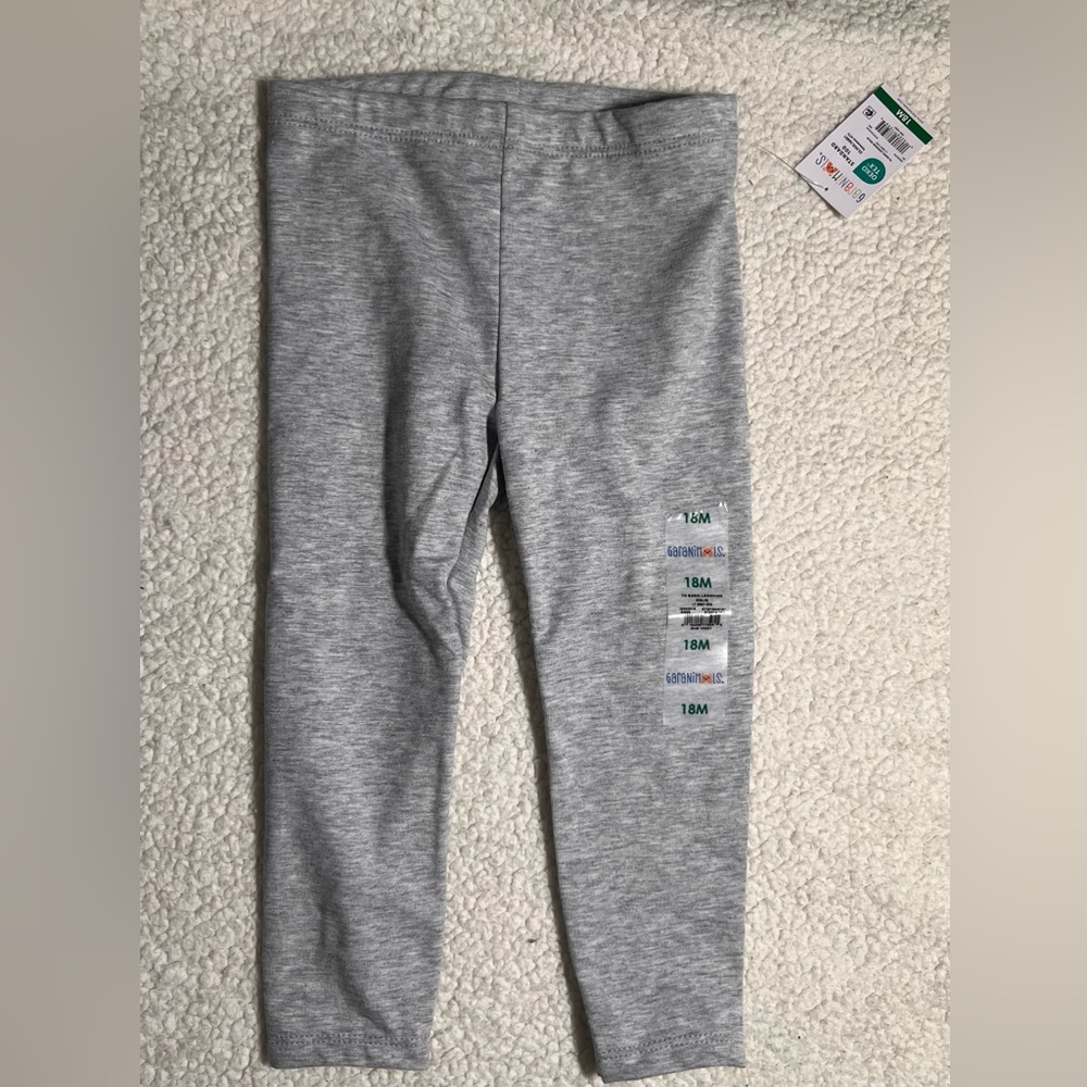 Gray Kids Leggings